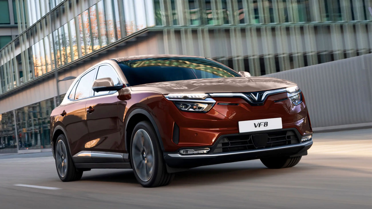 Xe điện VinFast VF8 tại Hà Nội
